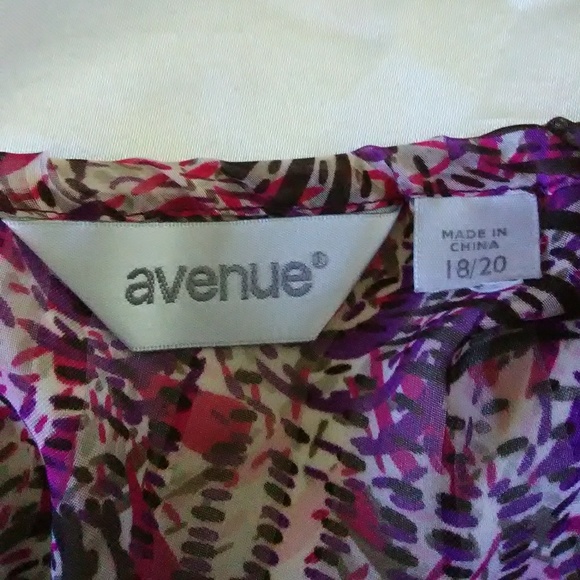 Avenue one shoulder top with embellishments 18/20 - Picture 3 of 3